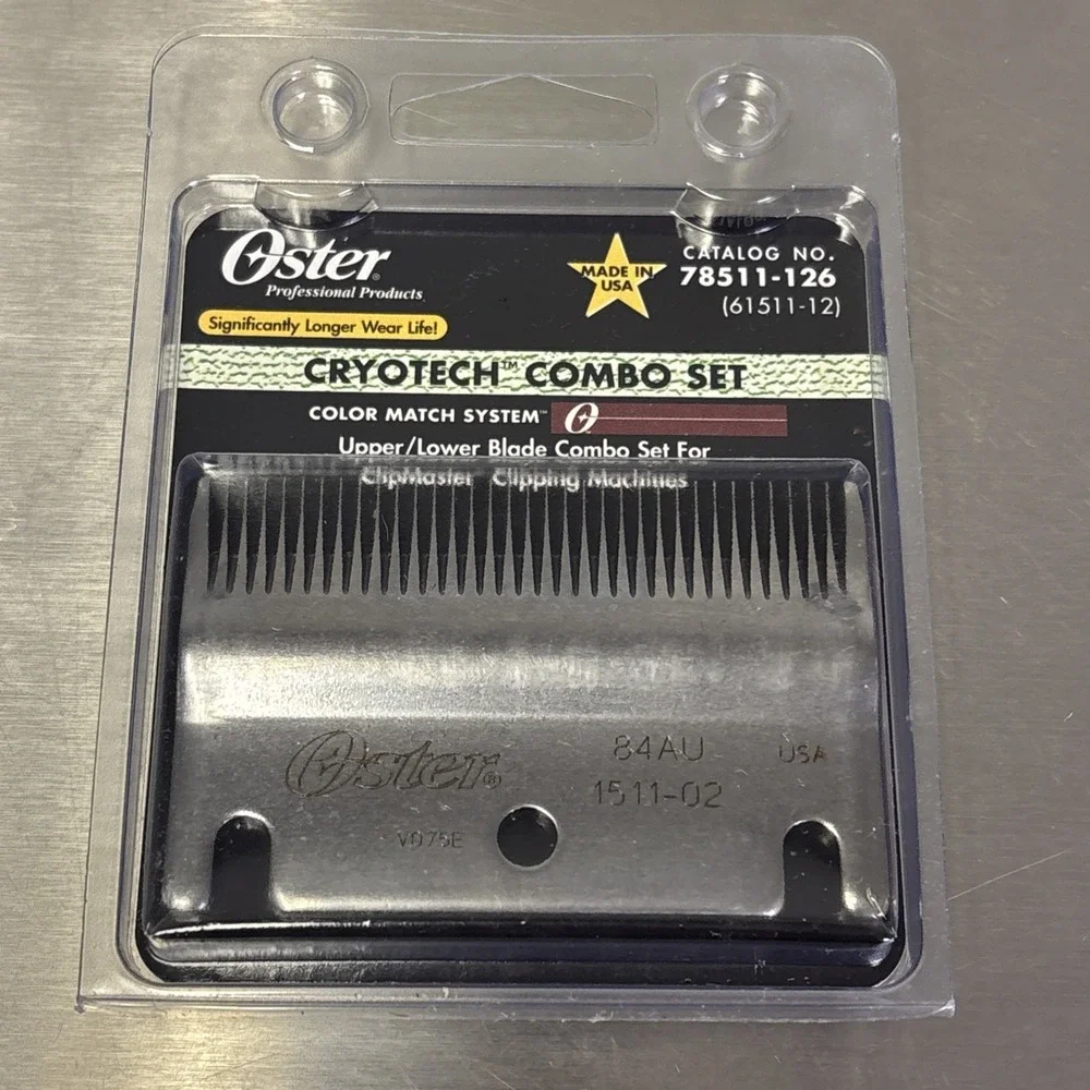 Oster Clipmaster Combo Set Upper Lower Clipper Blade Replacement Sunbeam 83AU